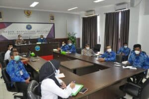 Kepala Badan Narkotika Nasional (BNN) Provinsi Sulawesi Selatan Brigjen Pol.Drs.Ghiri Prawijaya,M.Th beserta Jajaran, mengikuti kegiatan Rapat Pimpinan (Rapim) BNN RI