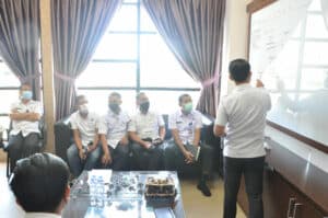 Kepala BNN Prov.Sulsel Brigjen Pol.Drs.Ghiri Prawijaya,M.Th memimpin Gelar Kasus Pengungkapan Narkotika Jenis Sabu