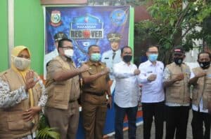 Kepala BNN Prov. Sulsel Menghadiri Peresmian Layanan Intervensi Berbasis Masyarakat di Kelurahan Tamarunang Piloct Project IBM