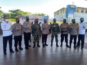 Kepala BNN Prov. Sulsel Menghadiri Undangan Apel Gelar Pasukan Operasi Ketupat 2021.