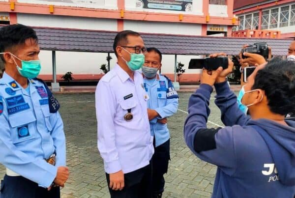 Kepala BNNP Sulawesi Selatan Brigjen Pol. Drs. Ghiri Prawijaya, M.Th melaksanakan kunjungan kerja ke Lembaga Pemasyarakatan (Lapas) Klas IIAKota Pare Pare