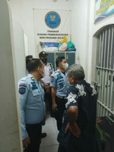 Kepala Badan Narkotika Nasional (BNN) Provinsi Sulawesi Selatan Brigjen Pol.Drs.Ghiri Prawijaya,M.Th menerima Kepala Lapas Klas IA Gunung Sari Makassar Bapak Hernowo Sugiastanto