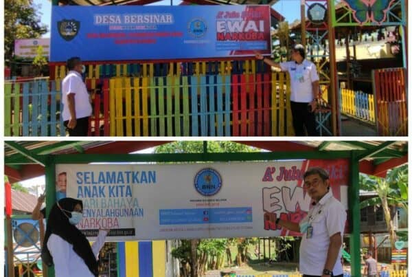 Bidang P2M BNNP Sulsel Melakukan Kunjungan Ke Desa Majannang.