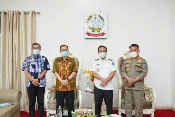 Kepala BNNP Sulsel Audiensi Bersama Plt. Gubernur Sulsel