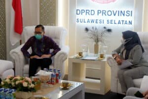 Kepala BNNP Sulawesi Selatan Audiensi Bersama Ketua DPRD Prov.Sulsel