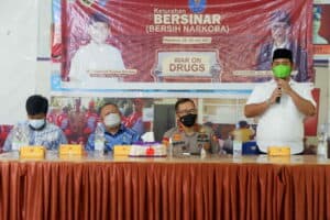 Kepala BNNP Sulawesi Selatan Sosialisasi Kelurahan Bersinar ( Bersih Narkoba)