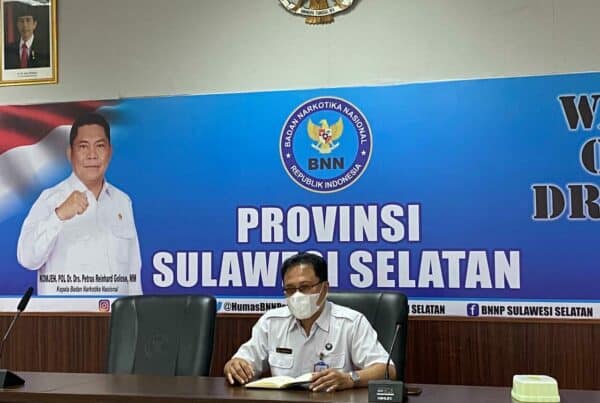 Plt. Kepala Bagian Umum BNNP Sulsel Pimpin Rapat Perdana Bagian Umum BNNP Sulsel