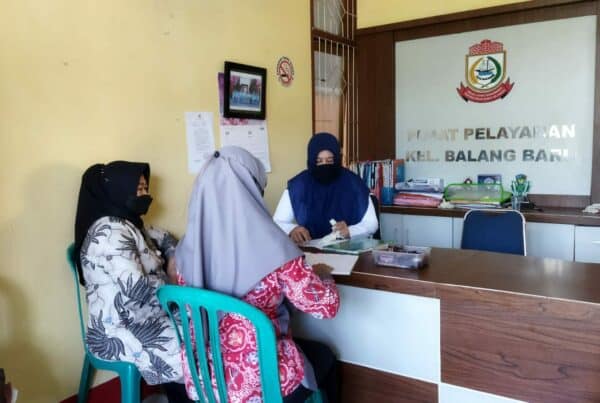 Tim P2M Koordinasi terkait Pelaksanaan Kegiatan Pengembangan Keterampilan Hidup (Softskill) di Kelurahan Balang Baru
