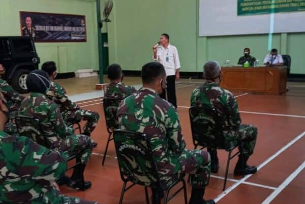 Penyuluhan P4GN di lingkungan Bekangdam XIV Hsn