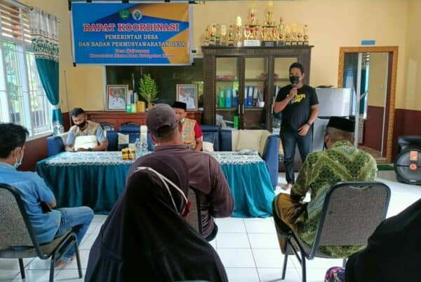 BNN Provinsi Sulawesi Selatan Rapat Koordinasi di Desa Majannang, Kabupaten Maros