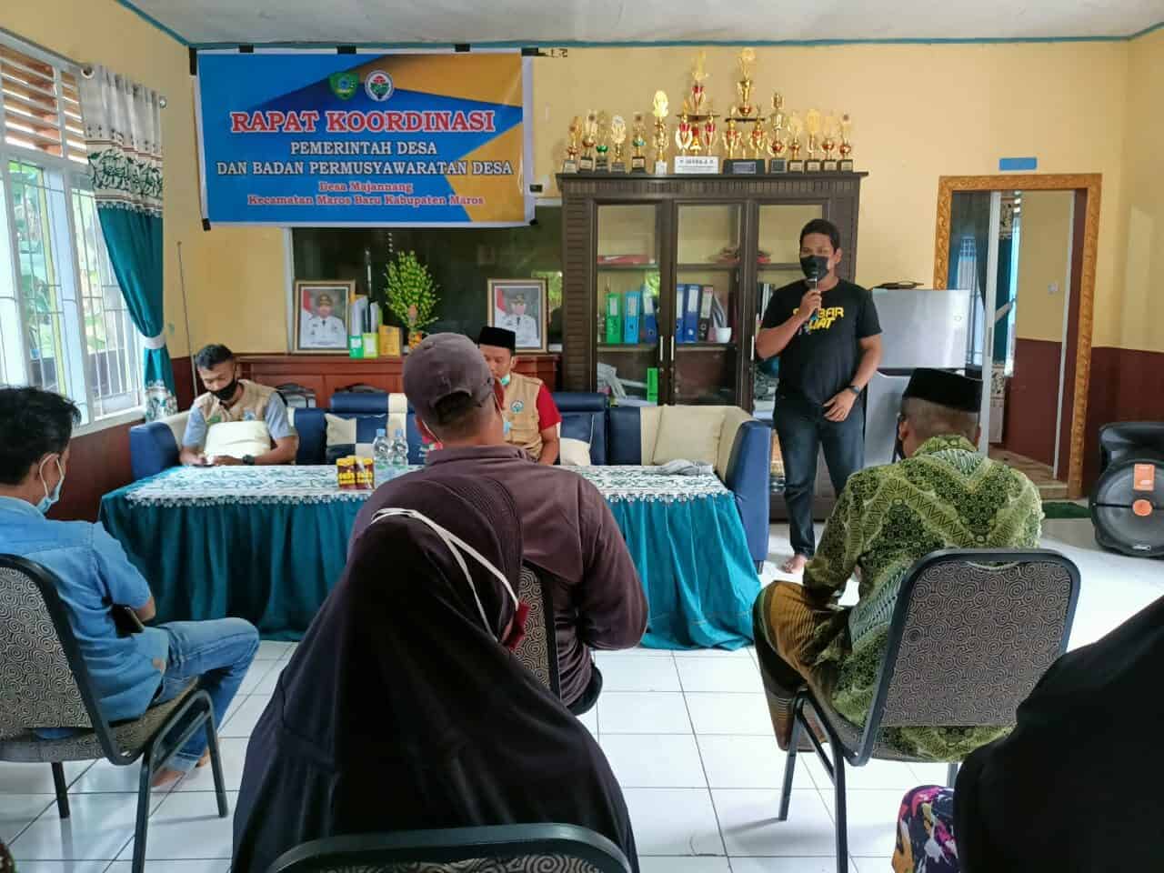 BNN Provinsi Sulawesi Selatan Rapat Koordinasi di Desa Majannang, Kabupaten Maros BNN Provinsi Sulawesi Selatan Rapat Koordinasi di Desa Majannang, Kabupaten Maros