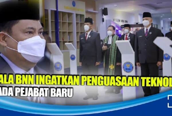 KEPALA BNN RI LANTIK DAN AMBIL SUMPAH SEPULUH PEJABAT TINGGI PRATAMA