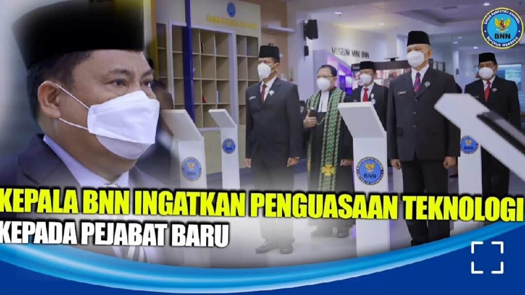 KEPALA BNN RI LANTIK DAN AMBIL SUMPAH SEPULUH PEJABAT TINGGI PRATAMA
