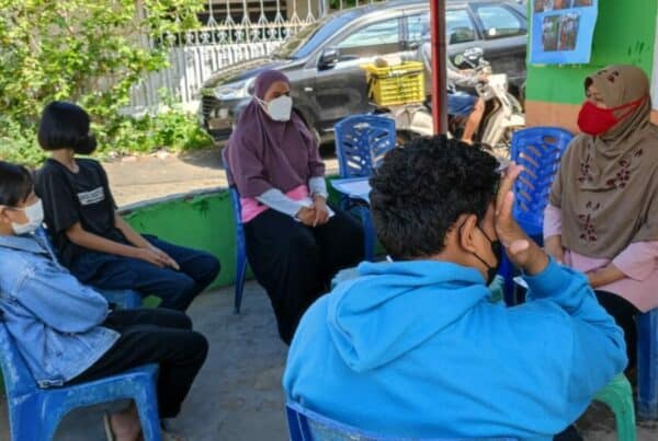 BNN Provinsi Sulawesi Selatan Kelompok Dukungan Sebaya kepada Klien di Kelurahan Tamarunang