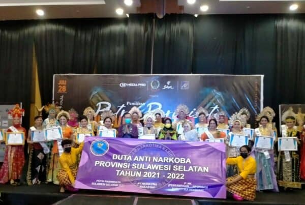 BNNP Sulawesi Selatan melakukan Diseminasi Informasi melalui Insert Konten dan pengukuhan Duta Anti Narkoba
