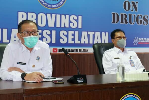 Kepala BNNP Sulawesi Selatan menghadiri rapat Hasil Pemeriksaan Inspektorat