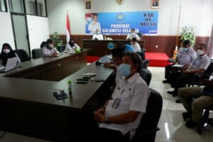 Kepala BNNP Sulawesi Selatan menghadiri rapat Hasil Pemeriksaan Inspektorat Kepala BNNP Sulawesi Selatan menghadiri rapat Hasil Pemeriksaan Inspektorat
