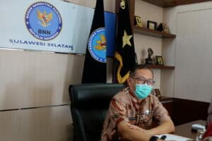 Kepala BNNP Sulawesi Selatan melakuan wawancara eksklusif dengan Majalah HUMANIS CARE Progaram Dinas Sosial
