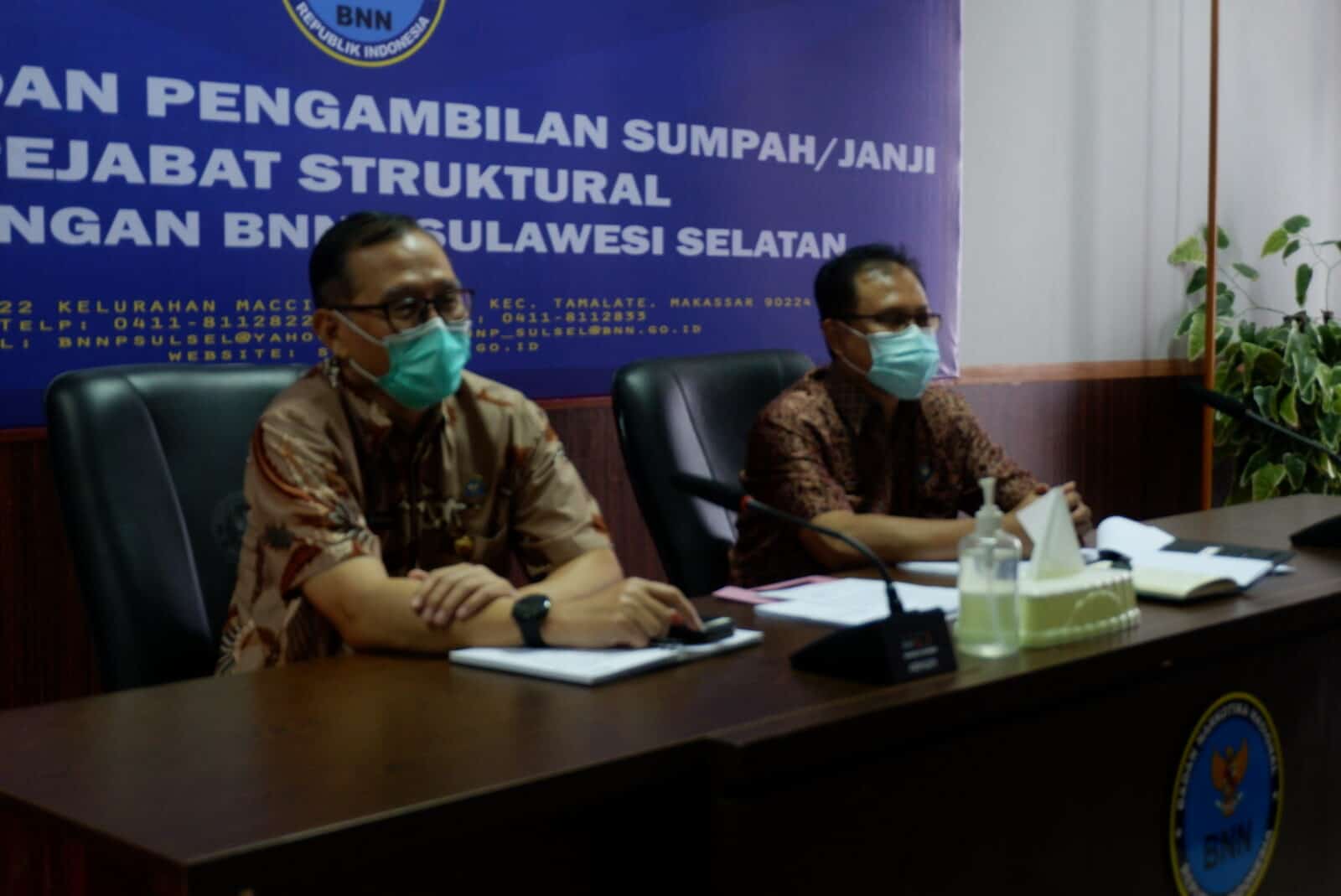 Kepala BNNP Sulawesi Selatan mengikuti kegiatan Taklimat Akhir Kepala BNNP Sulawesi Selatan mengikuti kegiatan Taklimat Akhir