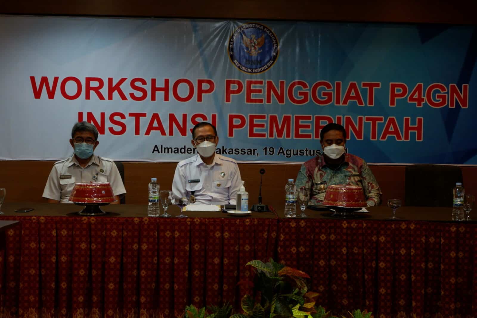 Kepala BNNP Sulsel menjadi narasumber dalam kegiatan “WORKSHOP PENGGIAT P4GN INSTANSI PEMERINTAH”