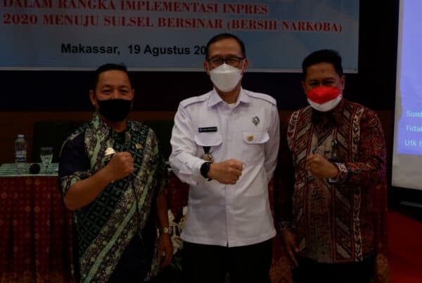 BNN Provinsi Sulawesi Selatan SINERGITAS dengan Badan KESBANPOL Wilayah Sulawesi Selatan