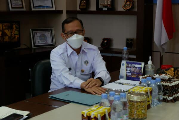 Audiensi Kepala KESBANPOL Ke BNN Provinsi Sulawesi Selatan