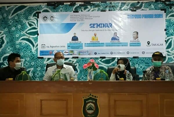 BNNP Sulawesi Selatan sebagai narasumber di kegiatan Seminar UKM MAPAN PEDULI