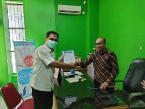 Tim BNNP Sulsel Melaksanakan Koordinasi Di Badan Kesbanpol Kab.Jeneponto.