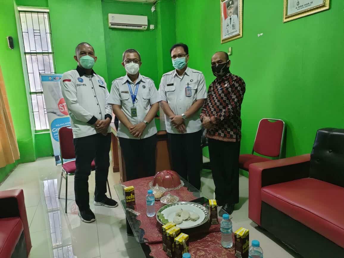 Tim BNNP Sulsel Melaksanakan Koordinasi Di Badan Kesbanpol Kab.Jeneponto.