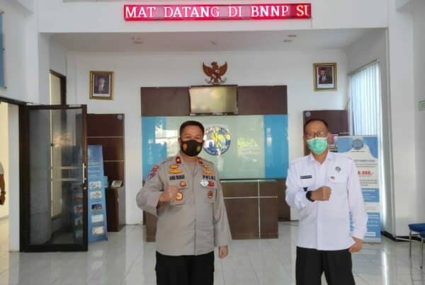 Kepala BNNP Sulsel Menerima Kunjungan Kepala BNNP Daerah Istimewa Yogyakarta (DIY).
