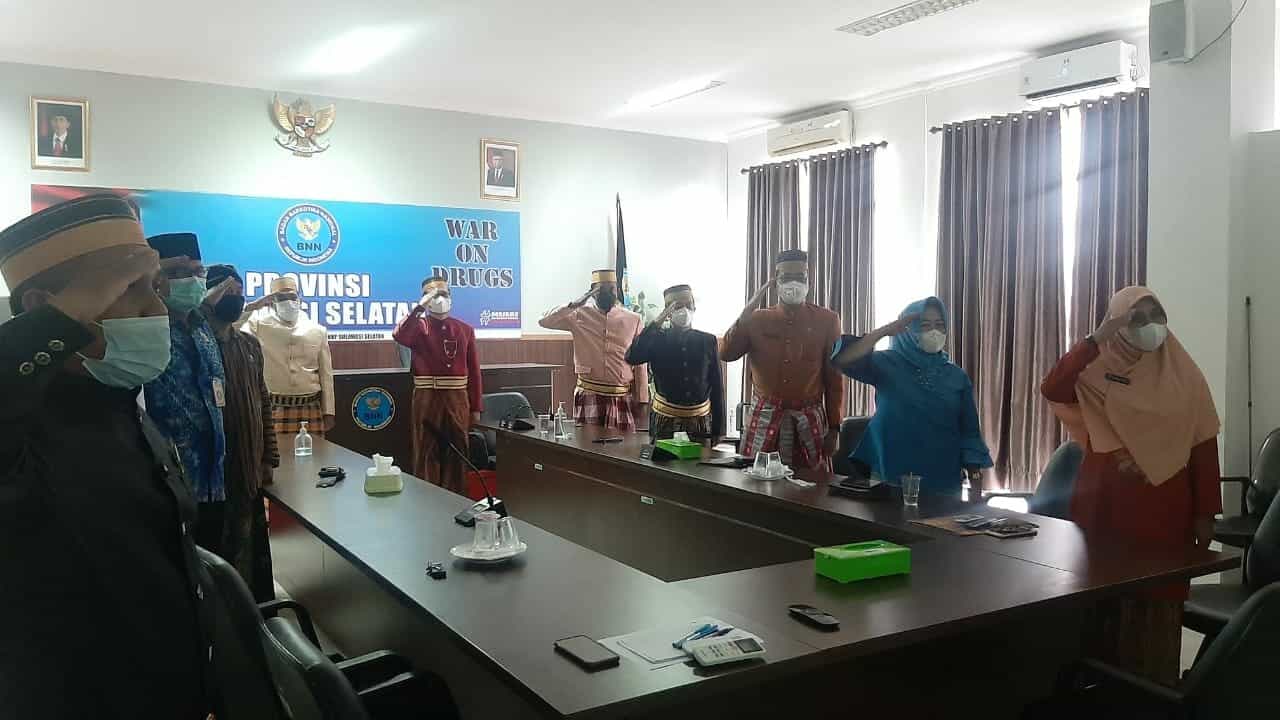 BNNP Sulawesi Selatan Mengikuti Upacara Peringatan Detik Detik Proklamasi Kemerdekan Republik Indonesia Ke 76 Tahun 2021 Secara Virtual BNNP Sulawesi Selatan Mengikuti Upacara Peringatan Detik Detik Proklamasi Kemerdekan Republik Indonesia Ke 76 Tahun 2021 Secara Virtual