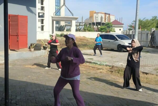 Pembinaan Jasmani Pegawai BNN Provinsi Sulawesi Selatan
