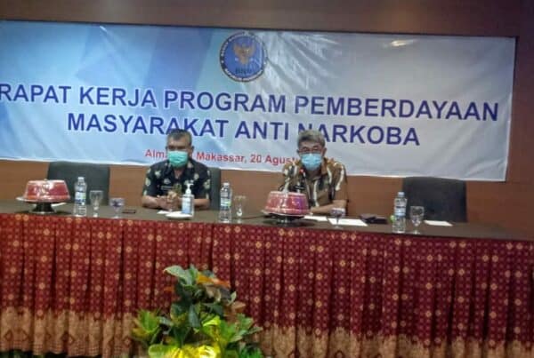 Rapat Kerja Program Pemberdayaan Masyarakat Anti Narkoba di lingkungan Pendidikan.