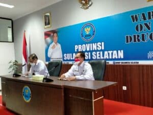 Kepala BNNP Sulawesi Selatan Mengikuti RAPIM secara virtual Kepala BNNP Sulawesi Selatan Mengikuti RAPIM secara virtual