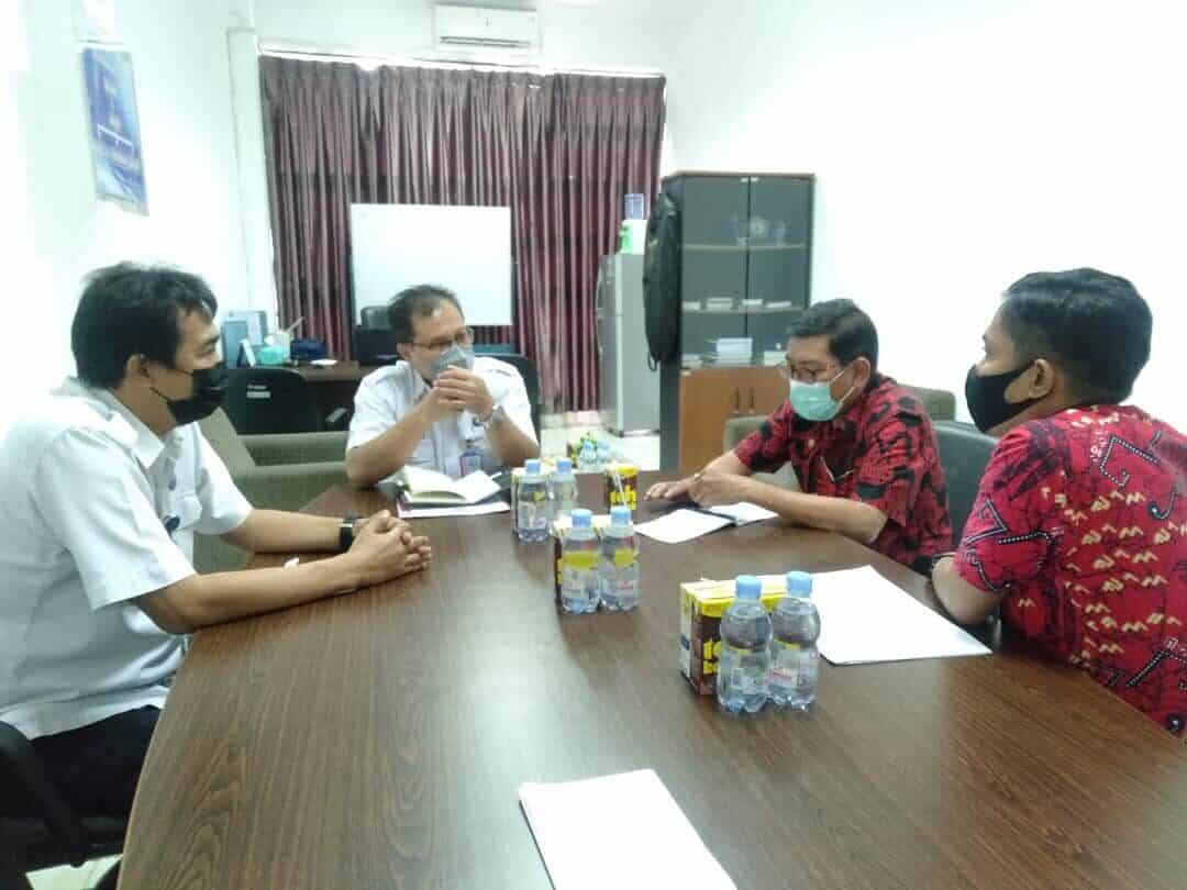 Kepala Bagian Umum BNNP Sulawesi Selatan Menerima Kunjungan Tim Kesbangpol Kab. Gowa