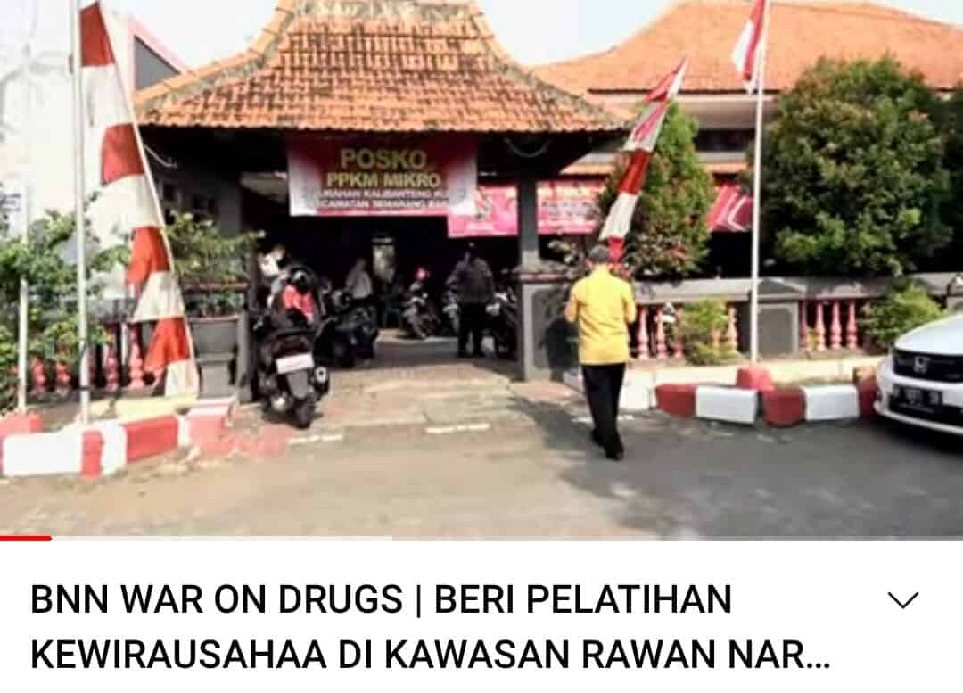 BNN "WAR ON DRUGS" DUKUNG KEWIRAUSAHAAN MASYARAKAT BNN “WAR ON DRUGS” DUKUNG KEWIRAUSAHAAN MASYARAKAT