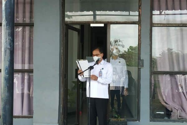 Kepala Bagian Umum BNNP Sulawesi Selatan Memimpin Apel Pagi