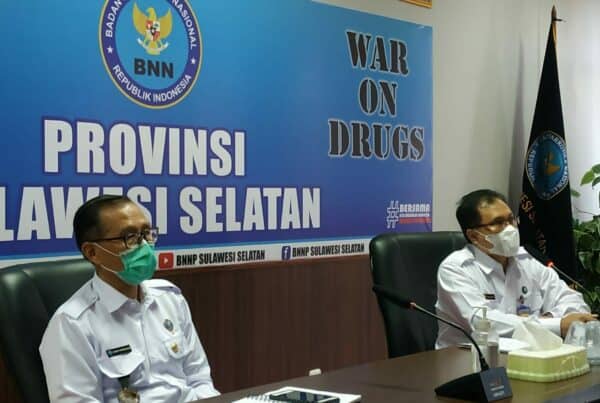 Kepala BNNP Sulawesi Selatan Memimpin Rapat Zona Integritas