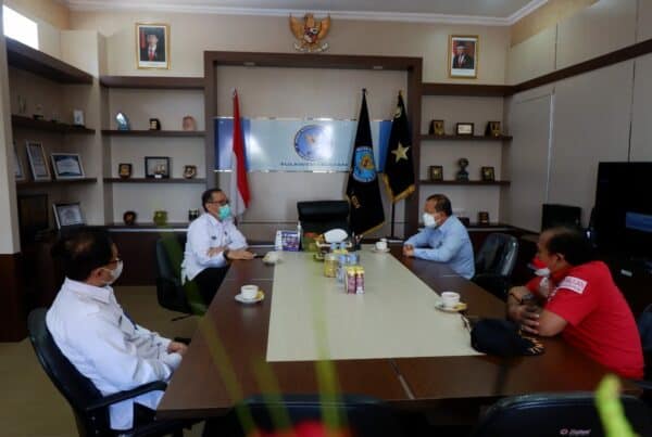 Kepala BNNP Sulawesi Selatan Menerima Kunjungan Kakanwilkumham Wilayah Sulsel. Makassar 30 Agustus 2021