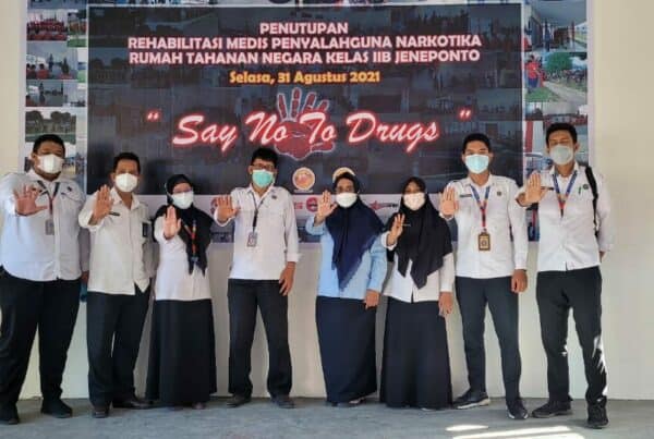 BNN Provinsi Sulawesi Selatan Kegiatan Terminasi Warga Binaan Pemasyarakatan Rutan Klas II.b Jeneponto BNN Provinsi Sulawesi Selatan Kegiatan Terminasi Warga Binaan Pemasyarakatan Rutan Klas II.b Jeneponto