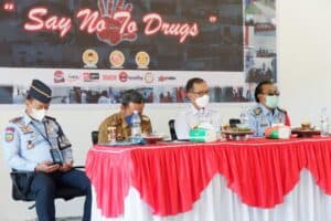 Kepala BNNP Sulawesi Selatan Menghadiri Penutupan Program Rehabilitasi Narkotika Rutan Jeneponto