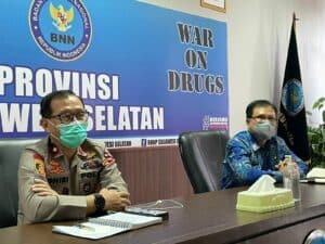 Kepala BNNP Sulawesi Selatan Mengikuti Kegiatan Rapat Pimpinan (Rapim) BNN RI Secara Virtual