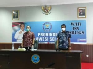 Kepala BNNP Sulawesi Selatan Mengikuti Kegiatan Sosialisasi Aplikasi E-Audit