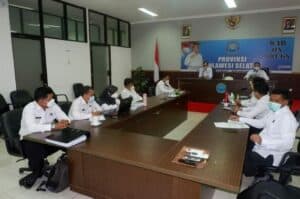 Kepala BNNP Sulsel Brigjen Pol. Drs. Ghiri Prawijaya, M.Th memimpin rapat penyusunan pagu anggaran 2022 Kepala BNNP Sulsel Brigjen Pol. Drs. Ghiri Prawijaya, M.Th memimpin rapat penyusunan pagu anggaran 2022