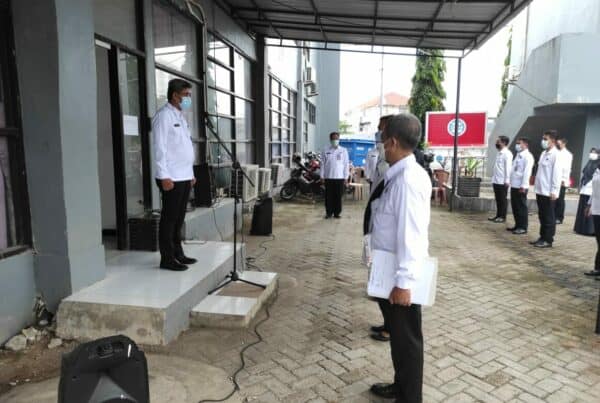 BNNP Sulawesi Selatan Melaksanakan Apel Pagi Rutin Setiap Hari Senin