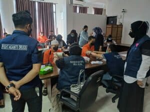 Badan Narkotika Nasional (BNN) Provinsi Sulawesi Selatan Bekerjasama Dengan Rumah Sakit Khusus Daerah Ibu Dan Anak Pertiwi Prov. Sulsel Melaksanakan Vaksinasi COVID-19 Badan Narkotika Nasional (BNN) Provinsi Sulawesi Selatan Bekerjasama Dengan Rumah Sakit Khusus Daerah Ibu Dan Anak Pertiwi Prov. Sulsel Melaksanakan Vaksinasi COVID-19