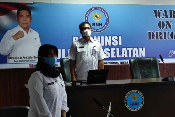 BNNP Sulawesi Selatan Mengikuti Bimbingan Teknis Pengawasan dan Pengisian LHKPN