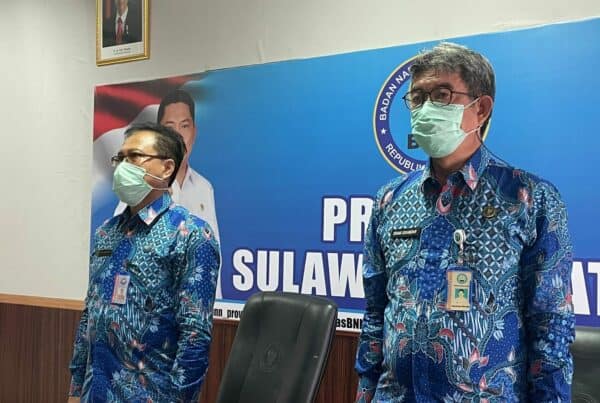 BNNP Sulawesi Selatan turut memperingati Hari Kesaktian Pancasila dilakukan dengan Upacara secara virtual melalui kanal youtube Kementrian Kemendikbud bertemakan “Indonesia Tangguh Berlandaskan Pancasila