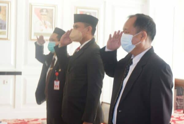 BNNP Sulawesi Selatan Menghadiri Undangan Upacara Peringatan Hari Kesaktian Pancasila Tahun 2021 Secara Virtual bersama Forkopimda Prov.Sulsel