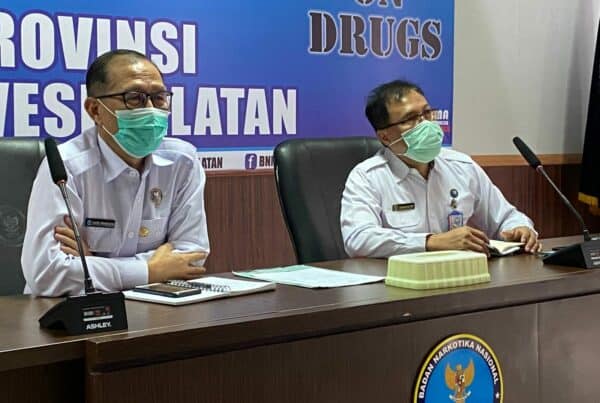 BNNP Sulawesi Selatan Mengikuti Kegiatan Rapat Pimpinan (Rapim) BNN RI Secara Virtual